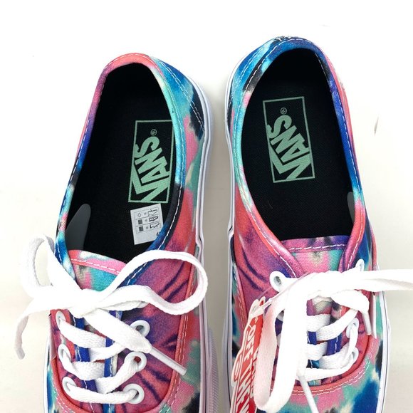 💖MEGA SALE💖 VANS Authentic Tie Dye Multi Canvas  Women's  VN0A38EMVK shoes - Picture 8 of 13